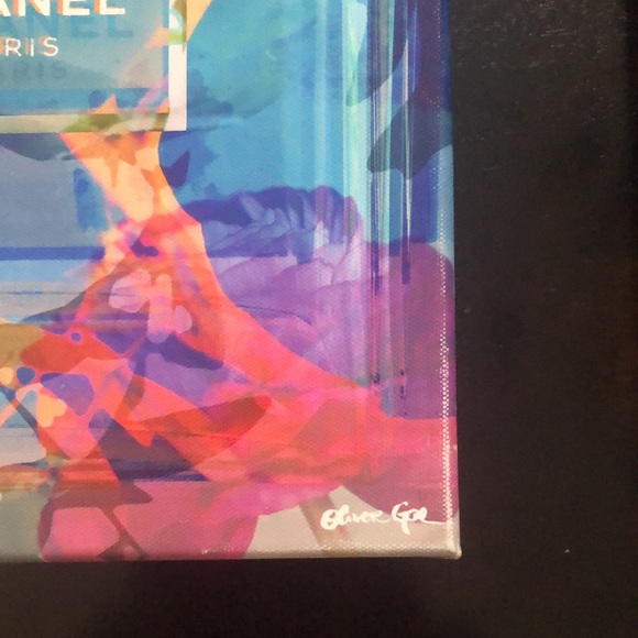 Oliver Gal Fashion And Glam Circe Perfume, Glam Blue on Canvas Print - Picture 5 of 6